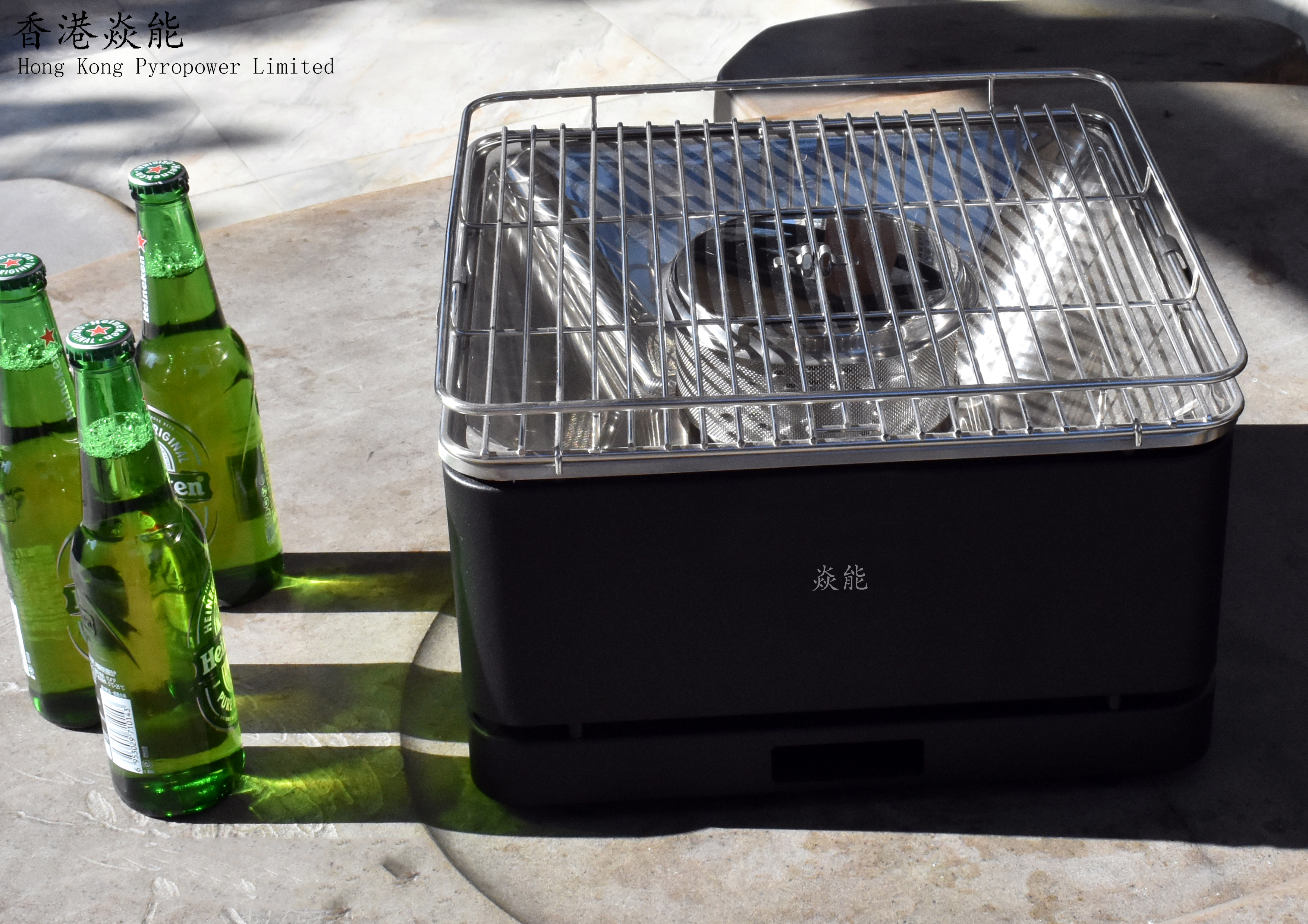  Battery Grill (Black, Square)